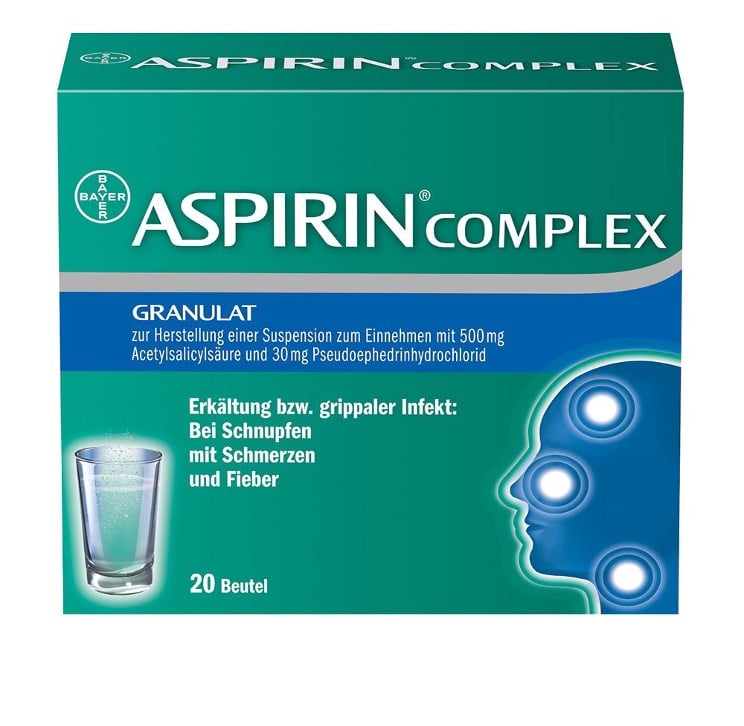 Aspirin Complex 20 Beutel Granulat z. Herstellung e.Suspension z. Einnehmen