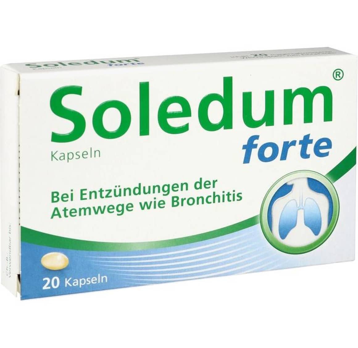 Soledum Forte 200mg 20 Kapseln