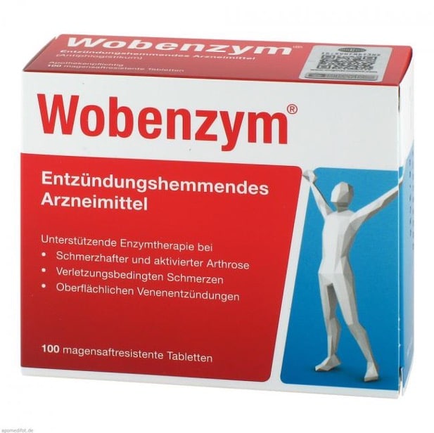 Wobenzym 100 magensaftresistente Tabletten